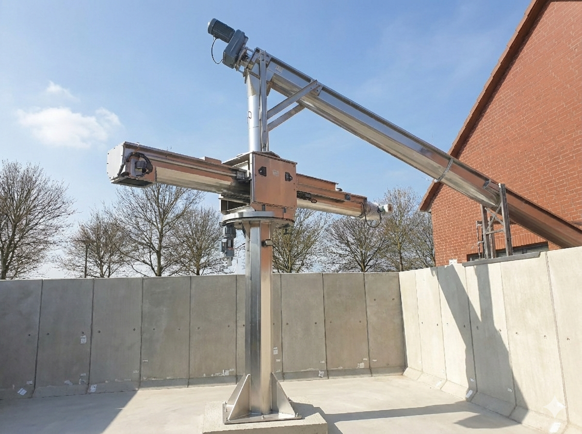 TMG Spiralförderer - Kläranlage Mirow